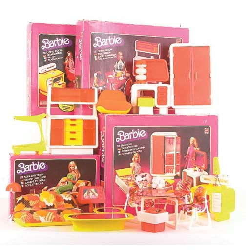 Barbie 1970s Furniture Sets