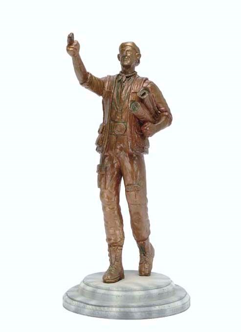 ZEFRAM COCHRANE STATUE