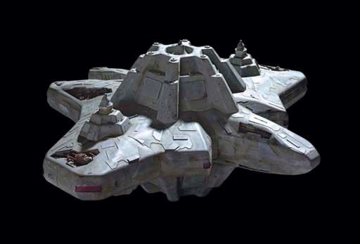 PRALOR CRAVIC SPACE STATION MODEL