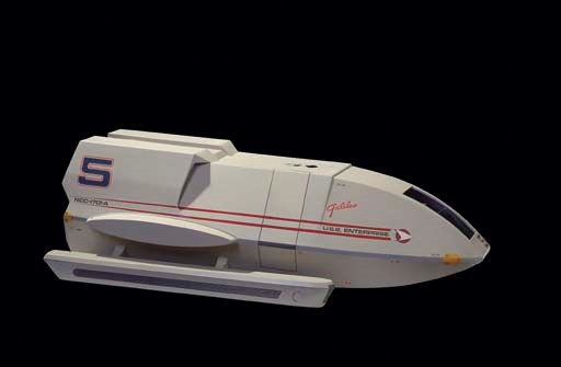 SHUTTLECRAFT GALILEO MINIATURE MODEL