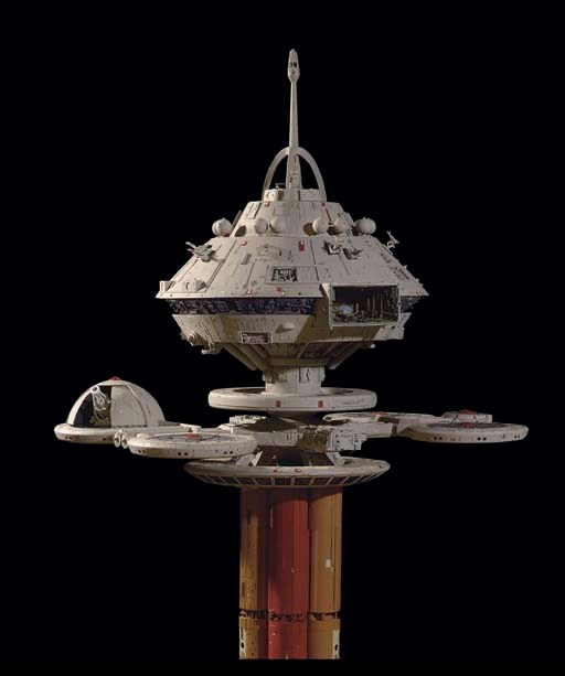 REGULA ONE SPACE STATION MODEL