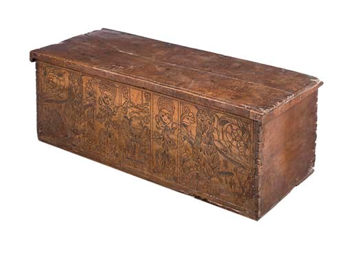 AN ITALIAN CEDAR CHEST