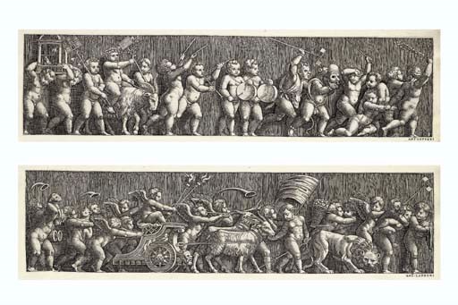 Master B with the Die (active circa 1532) after Raphael (1431-1506)
