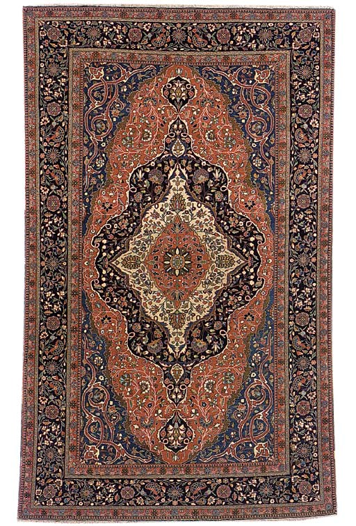 A KASHAN 'MOHTASHAM' RUG