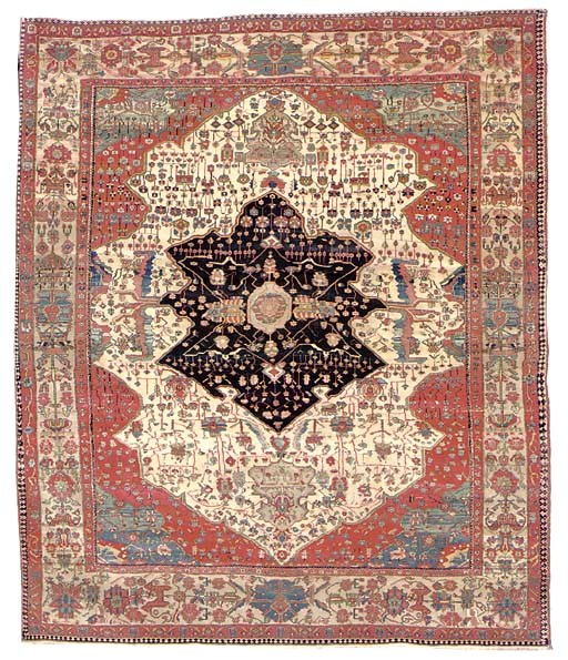A KASHAN 'MOHTASHAM' CARPET