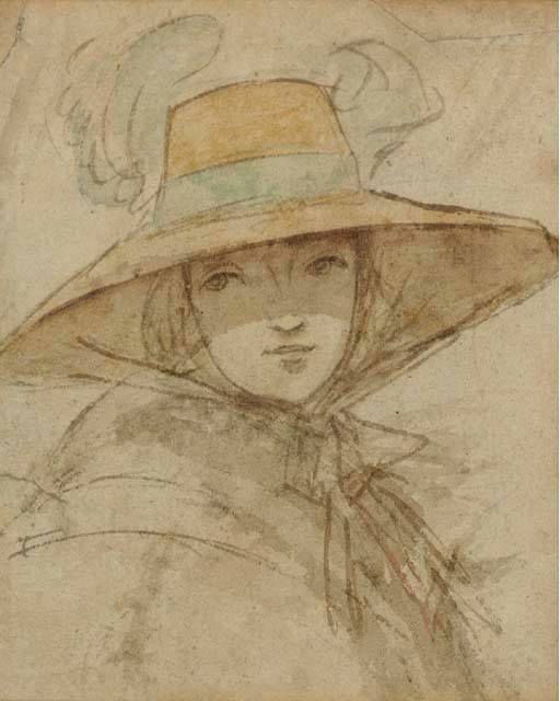Manner of Sir Joshua Reynolds (British, 1723-1792)