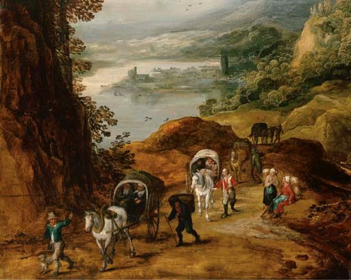 Jan Breughel the Younger (Antwerp 1601-1678) and Josse de Momper the Younger (Antwerp 1564-1635)