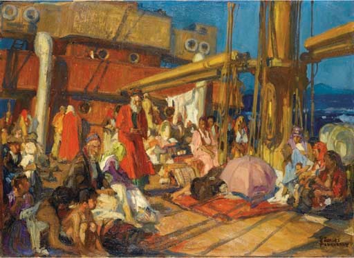 CHARLES FOUQUERAY (MANS 1872 - 1956 PARIS)