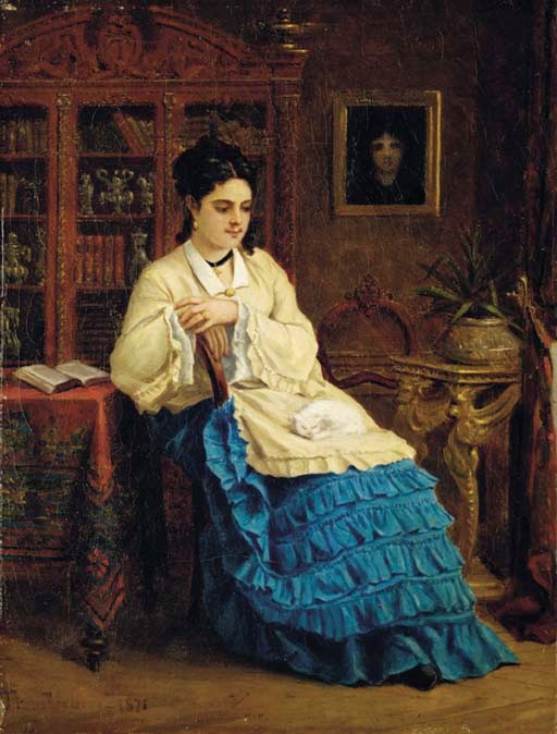 PAUL DESIRE TROUILLEBERT (PARIS 1829 - 1900)