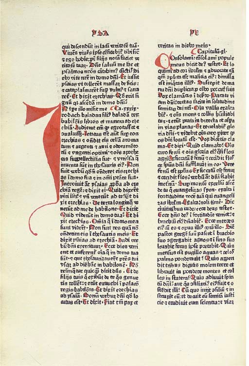 Biblia Latina. Cologne: [(?successor of) Nicolaus Götz], 9 May 1480.