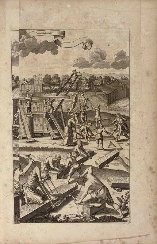 KIRCHER, Athanasius (1602-1680). Arca Noë, in tres libros digesta. Amsterdam: Johannes Janssonius, 1675.
