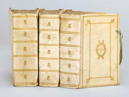 SERRES, Jean de (c.1540-1598). Inventaire general de l'histoire de France depuis Pharamond jusques à present. Paris: A. Saugrain and G. de Rues, 1600.