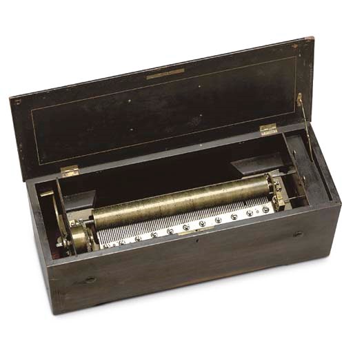 A ten-air Hidden Bells musical box by B. A. Bremond
