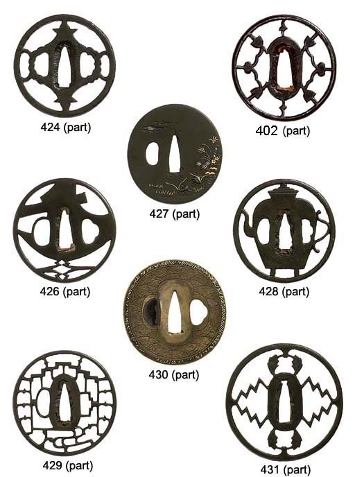 A SHOAMI TSUBA AND THREE OTHERS