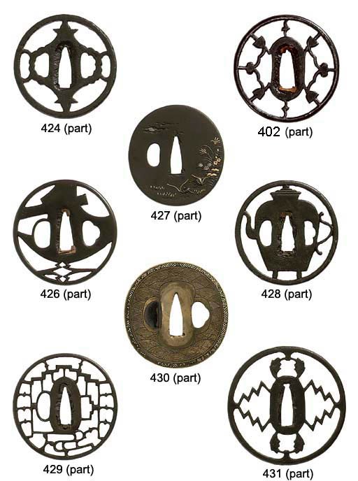AN OWARI TSUBA AND TWO OTHERS