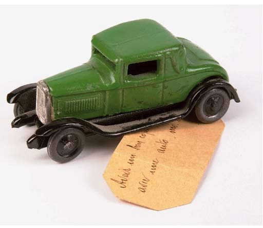 A rare CIJ flour and plaster 601 Citroen C4 Faux-Cabriolet