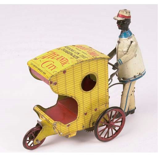 A Stock for Strauss clockwork black porter and Rollo-Chair Carriage