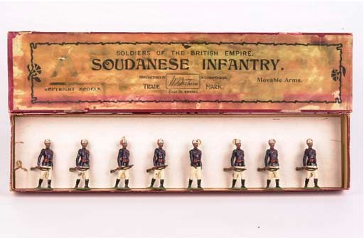 A Britains set no 116 Soudanese Infantry
