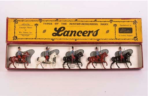 A Britains set no 175 Austro-Hungarian Lancers