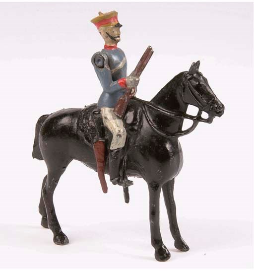 A Britains Paris Office Japanese Cavalry Trooper at the Halt with carbine