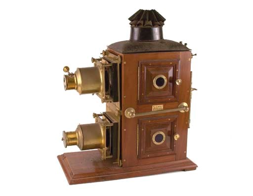 Biunial magic lantern
