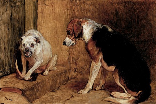 JOHN CHARLTON, R.B.A. (BRITISH, 1849-1917)