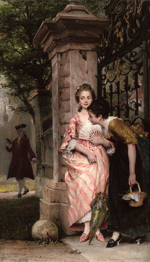 Wilhelm Schütze (German, 1840-1898)
