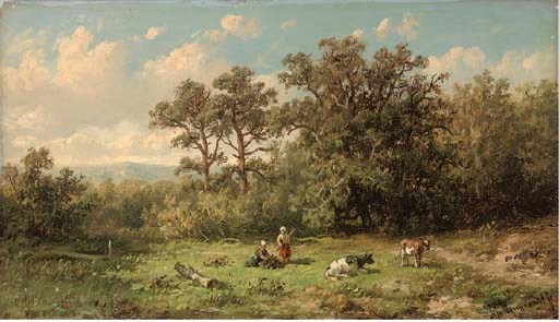 Anthonie Jacobus van Wyngaerdt (Dutch, 1808-1887)