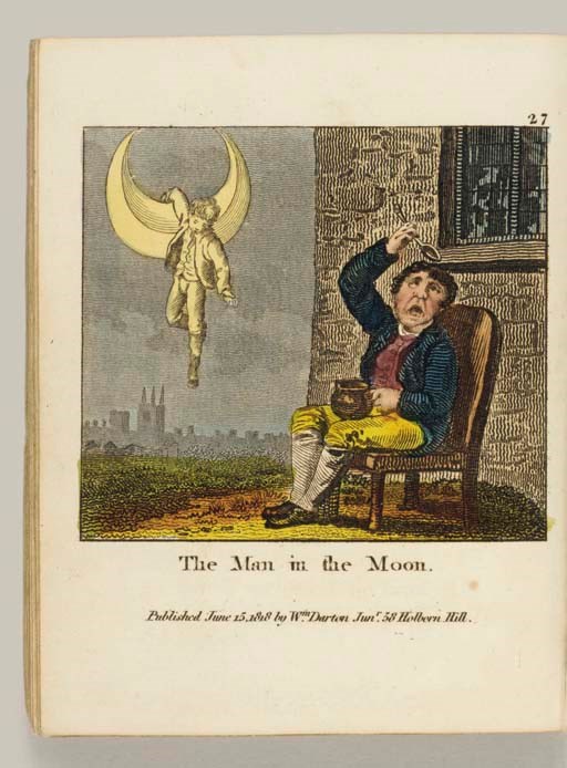 DARTON, William, publisher. Songs for the Nursery, Collected from the Works of the Most Renowned Poets, and Adapted to Favourite National Melodies. London: William Darton, 1825.