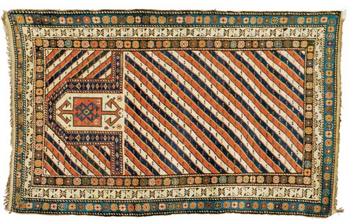 A SHIRVAN PRAYER RUG