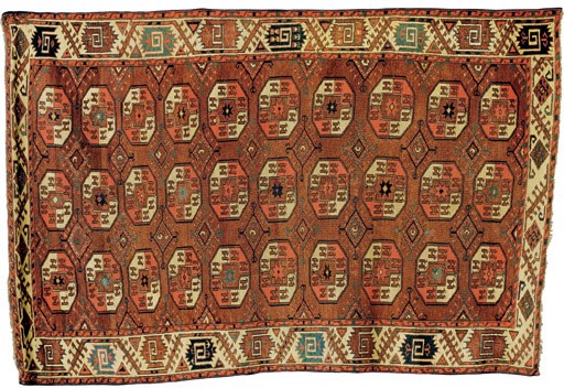 A YOMUD MAIN CARPET