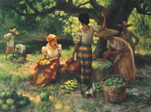 FERNANDO CUETO AMORSOLO (The Philippines 1892-1972)