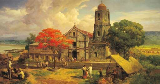 FERNANDO CUETO AMORSOLO (The Philippines 1892-1972)