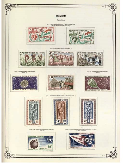 A STAMP COLLECTION CONSISTING OF FRENCH COLONIES (C.1881-1975)