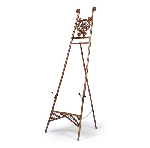 AN ARTS AND CRAFTS ASH EASEL