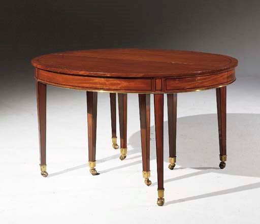 TABLE DE SALLE A MANGER D'EPOQUE LOUIS XVI