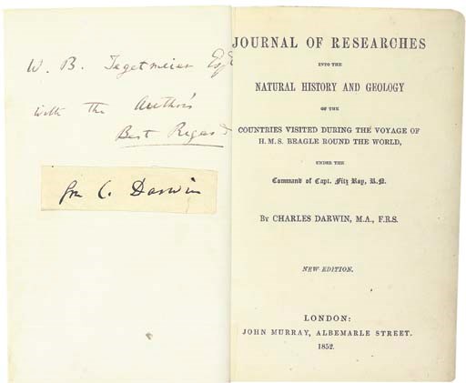 CHARLES ROBERT DARWIN (1809-1882)