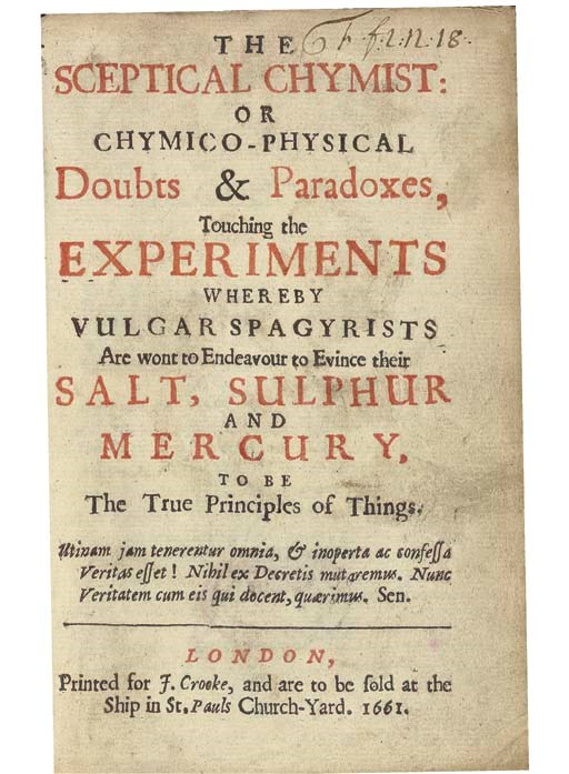 ROBERT BOYLE (1627-1691)