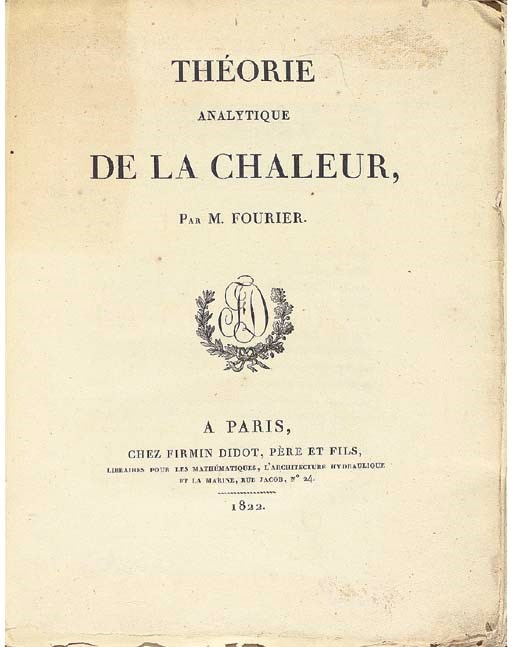 JEAN BAPTISTE JOSEPH FOURIER (1768-1830)
