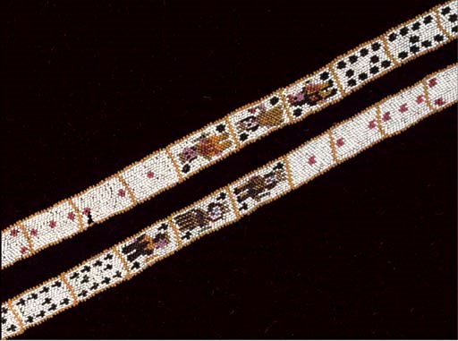 A COLLECTION OF BEADED ACCOUTREMENTS