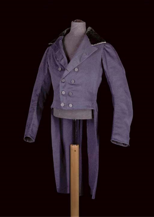 A RARE GENTLEMAN'S DAY DRESS COAT