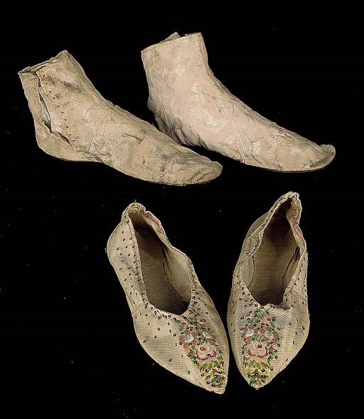 TWO PAIR OF LADIES' SHOES