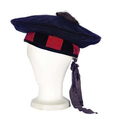 A SCOTTISH TAM O' SHANTER, 19TH CENTURY