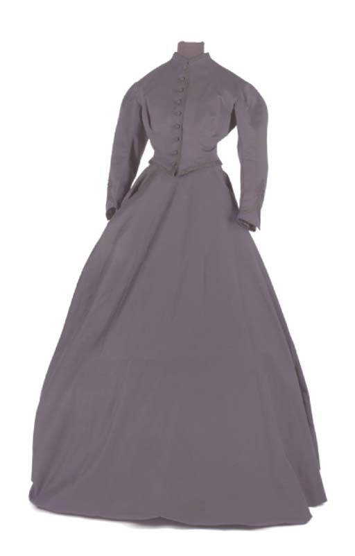 A LADIES RIDING HABIT, 1860S