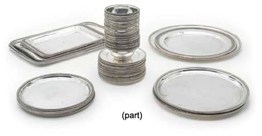 AN ITALIAN DINNER-SERVICE
