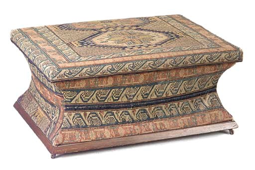 A VICTORIAN OTTOMAN