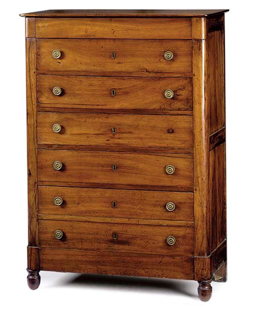 A LOUIS PHILIPPE WALNUT SEMANIER