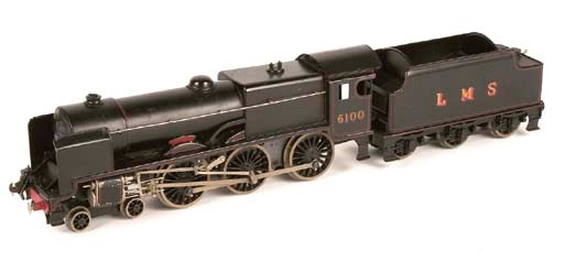 Bassett-Lowke LMS electric black Royal Scot and Tender