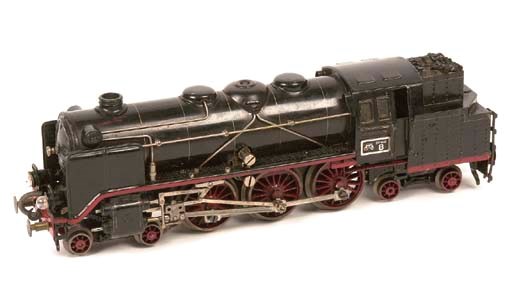 A Märklin DC Electric 4-6-4 (2'C 2') DR Tank Locomotive