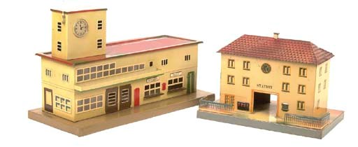 Märklin painted Stations